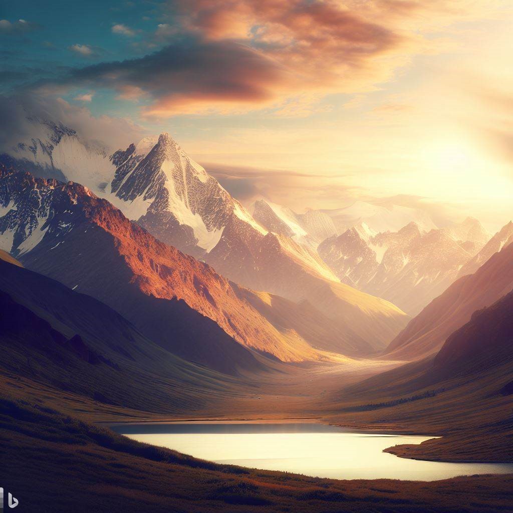 AI art of Synnaid Peaks