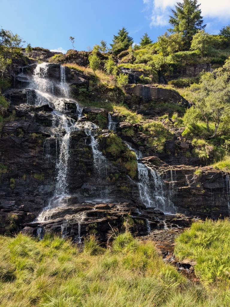 Photo of Sruth Ban waterfall.