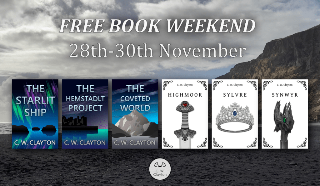 Free book weekend: 28th-30th November 2025