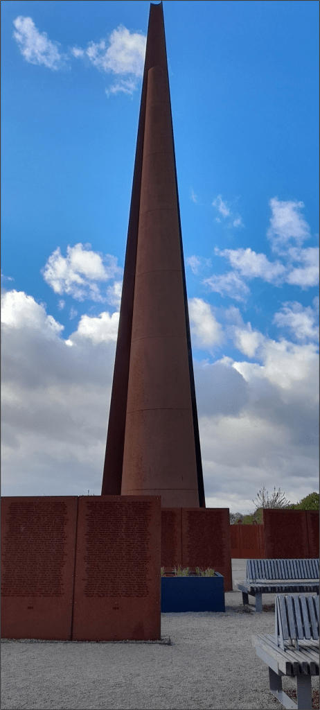International Bomber Command in Lincoln, UK. Memorial to the 58,000 people who died in bomber command in WWII.