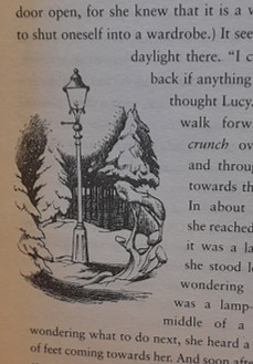 Illustration by Pauline Baynes from The Lion, the Witch and the Wardrobe (1950) by C. S. Lewis.