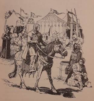 Illustration by Gary Gianni from A Knight of the Seven Kingdoms by George R. R. Martin.