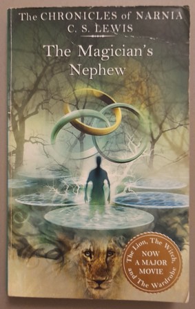 Cover of the 2001 edition of The Magician's Nephew (1955) by C. S. Lewis.